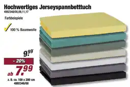 Poco Hochwertiges Jerseyspannbetttuch Angebot