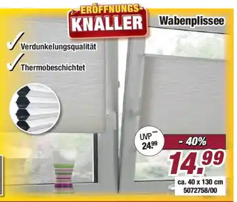 Poco Wabenplissee Angebot
