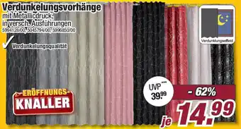 Poco Verdunkelungsvorhänge Angebot
