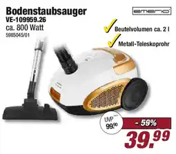 Poco emerio Bodenstaubsauger VE-109959.26 Angebot