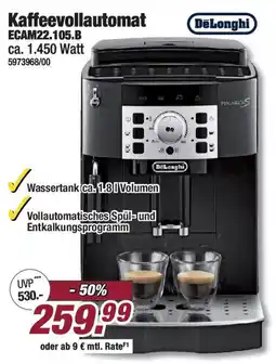 Poco DeLonghi Kaffeevollautomat ECAM22.105.B Angebot