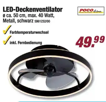 Poco POCO Line LED-Deckenventilator Angebot