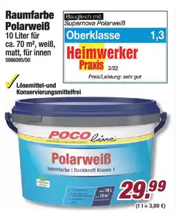 Poco POCO Line Raumfarbe Polarweiß Angebot