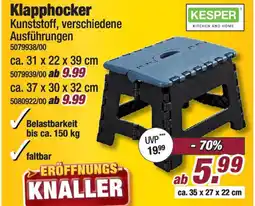 Poco KESPER Klapphocker Angebot