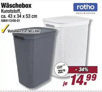 Poco rotho Wäschebox Angebot