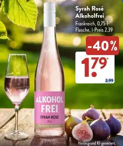 Aldi Süd Syrah Rosé Alkoholfrei Angebot