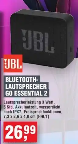 Handelshof JBL BLUETOOTH- LAUTSPRECHER GO ESSENTIAL 2 Angebot