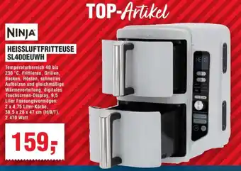 Handelshof NINJA HEISSLUFTFRITTEUSE SL400EUWH Angebot