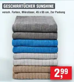 Handelshof GESCHIRRTÜCHER SUNSHINE Angebot