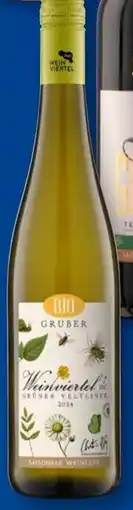 Aldi Süd 2024 Gruber - Bio-Grüner Veltliner Weinviertel DAC Angebot