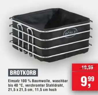 Handelshof RÖSLE BROTKORB Angebot
