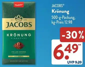 Aldi Süd JACOBS Krönung Angebot