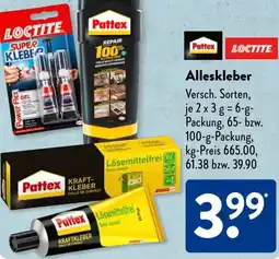 Aldi Süd Pattex/Loctite Alleskleber Angebot