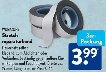 Aldi Süd WORKZONE Stretch reparaturband Angebot