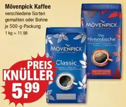 V Markt Mövenpick Kaffee Angebot