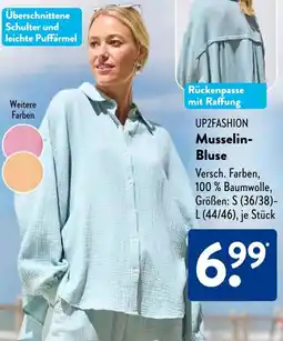 Aldi Süd UP2FASHION Musselin Bluse Angebot