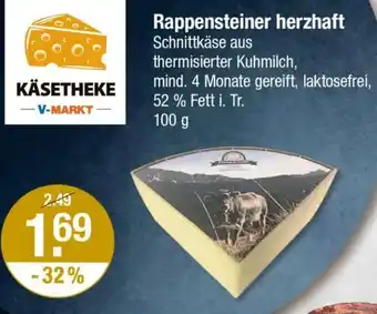 V Markt Rappensteiner herzhaft Angebot