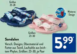 Aldi Süd Sandalen Angebot