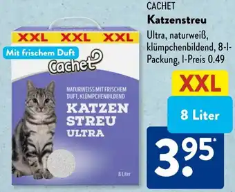Aldi Süd CACHET Katzenstreu Angebot