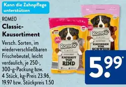 Aldi Süd ROMEO Classic Kausortiment Angebot