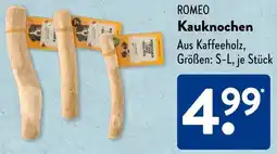 Aldi Süd ROMEO Kauknochen Angebot