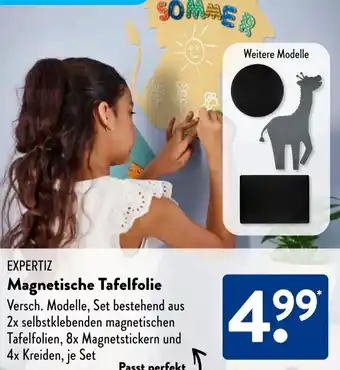 Aldi Süd EXPERTIZ Magnetische Tafelfolie Angebot