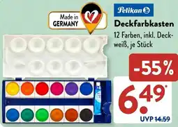 Aldi Süd Pelikan Deckfarbkasten Angebot