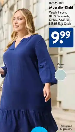 Aldi Süd UP2FASHION Musselin-Kleid Angebot