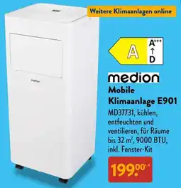 Aldi Süd Mobile Klimaanlage E901 Angebot