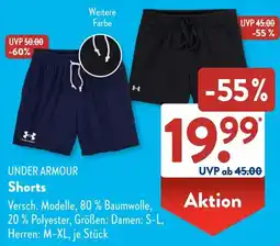 Aldi Süd UNDER ARMOUR Shorts Angebot