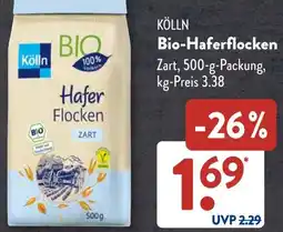 Aldi Süd KÖLLN Bio-Haferflocken Angebot