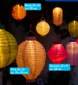 Aldi Süd Belavi LED-Solar-Lampion Angebot