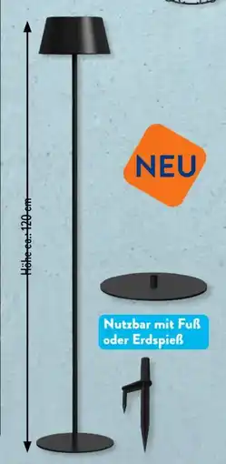 Aldi Süd Casalux LED-Solar-Außenstehleuchte Angebot