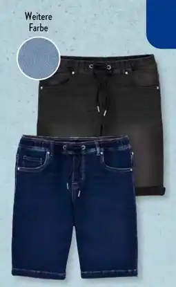 Aldi Süd Up2Fashion Herren Denim-Bermuda-Sweatshorts Angebot