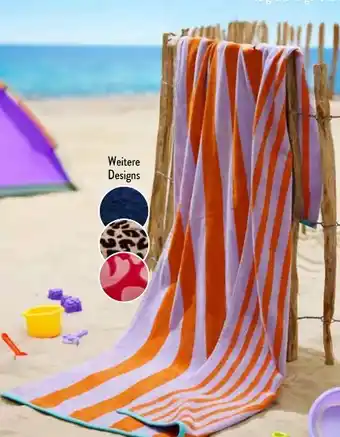 Aldi Süd Novitesse Velours-Strandlaken Angebot