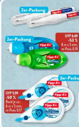 Aldi Süd Tipp-Ex Korrekturroller Angebot