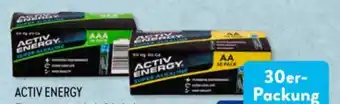 Aldi Süd Activ Energy Batterien AA & AAA Angebot