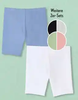 Aldi Süd Lily & Dan Kinder Radlershorts 2er-Set Angebot