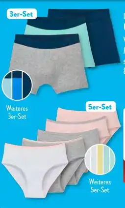 Aldi Süd Lily & Dan Kleinkinder Unterwäsche 3er-Set Angebot