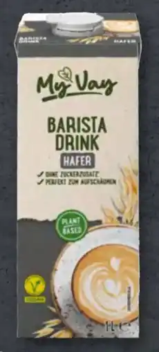 Aldi Süd My Vay Barista-Haferdrink Angebot