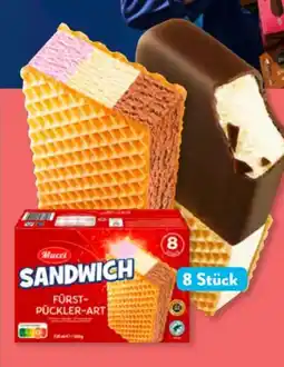 Aldi Süd Mucci Eis-Sandwich Fürst-Pückler-Art Angebot