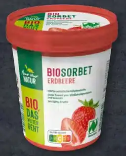 Aldi Süd Mucci Bio-Sorbet Erdbeere Angebot