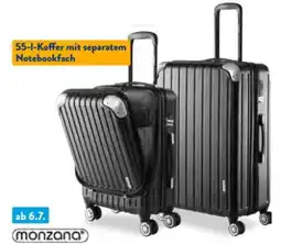 Aldi Süd Monzana Hartschalenkoffer Biz Angebot