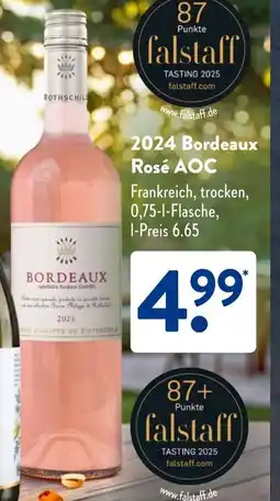 Aldi Süd 2024 Bordeaux Rosé AOC Angebot