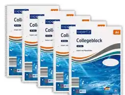 Aldi Süd Expertiz Collegeblocke Angebot