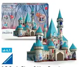 Aldi Süd Ravensburger 3-D-Puzzle Disney-Schloss Frozen Angebot