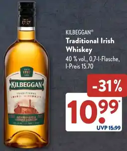 Aldi Süd KILBEGGAN Traditional Irish Whiskey Angebot