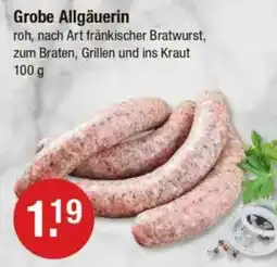 V Markt Grobe Allgäuerin Angebot