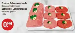 V Markt Frische Schweine-Lende Angebot