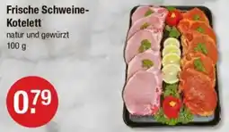 V Markt Frische Schweine- Kotelett Angebot